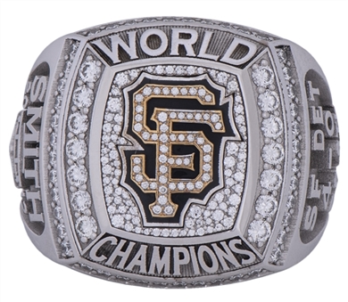 2012 Lee Smith San Francisco Giants World Series Championship  Ring With Tiffany Presentation Box